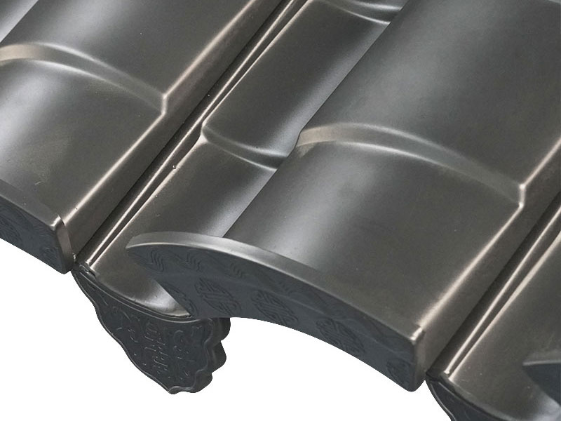 অ্যালুমিনিয়াম ম্যাগনেসিয়াম ম্যাঙ্গানিজ হুই স্টাইল অ্যান্টিক ইন্ডিগো ধাতব ছাদ টাইল