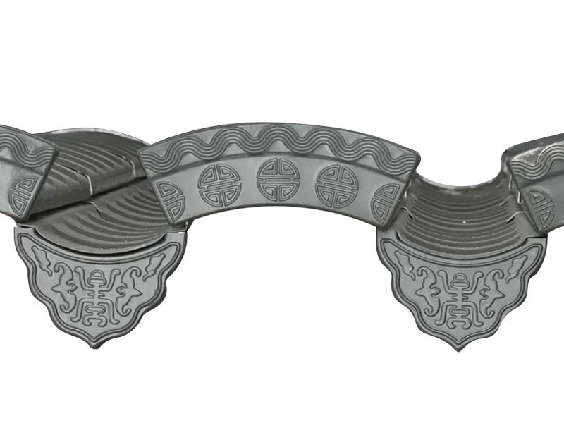 অ্যালুমিনিয়াম ম্যাগনেসিয়াম ম্যাঙ্গানিজ হুই স্টাইল অ্যান্টিক ইন্ডিগো ধাতব ছাদ টাইল