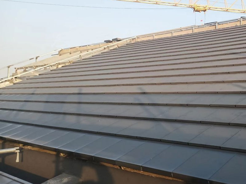 অ্যালুমিনিয়াম ম্যাগনেসিয়াম ম্যাঙ্গানিজ ফ্ল্যাট ধাতব ছাদ টাইল