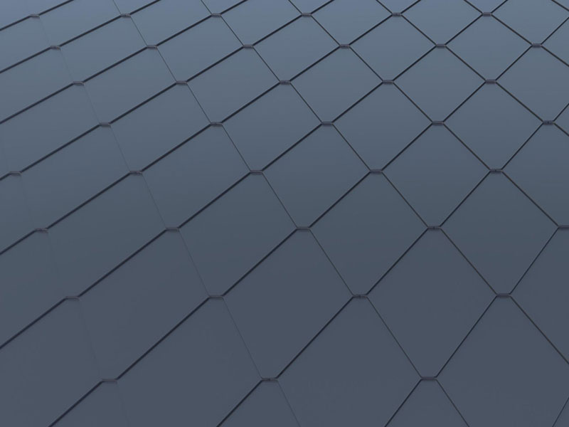 অ্যালুমিনিয়াম ম্যাগনেসিয়াম ম্যাঙ্গানিজ সংমিশ্রিত হীরা আকৃতির ধাতব ছাদ টাইল