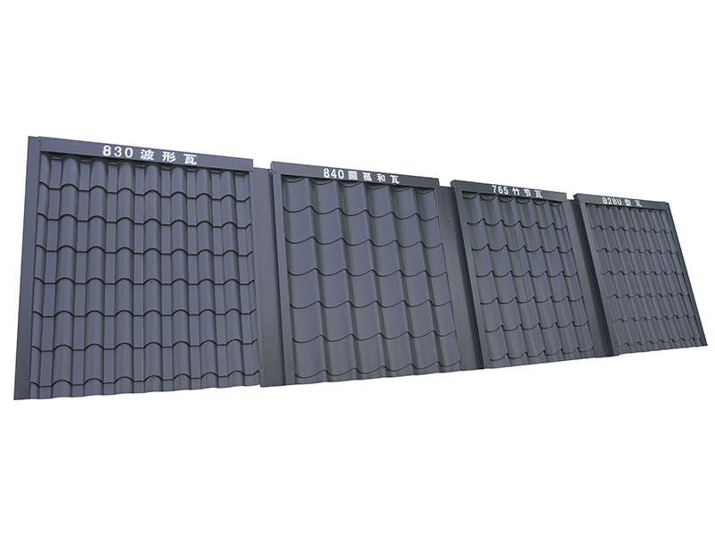 অ্যালুমিনিয়াম ম্যাগনেসিয়াম ম্যাঙ্গানিজ এক-পিস অ্যান্টিক ধাতব ছাদ টাইল