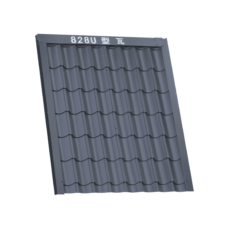 অ্যালুমিনিয়াম ম্যাগনেসিয়াম ম্যাঙ্গানিজ এক-পিস অ্যান্টিক ধাতব ছাদ টাইল