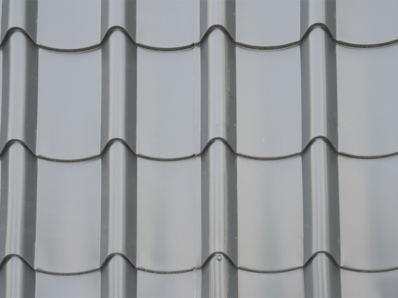 অ্যালুমিনিয়াম ম্যাগনেসিয়াম ম্যাঙ্গানিজ ওয়ান-পিস বাঁশ জয়েন্ট মেটাল ছাদ টাইলস